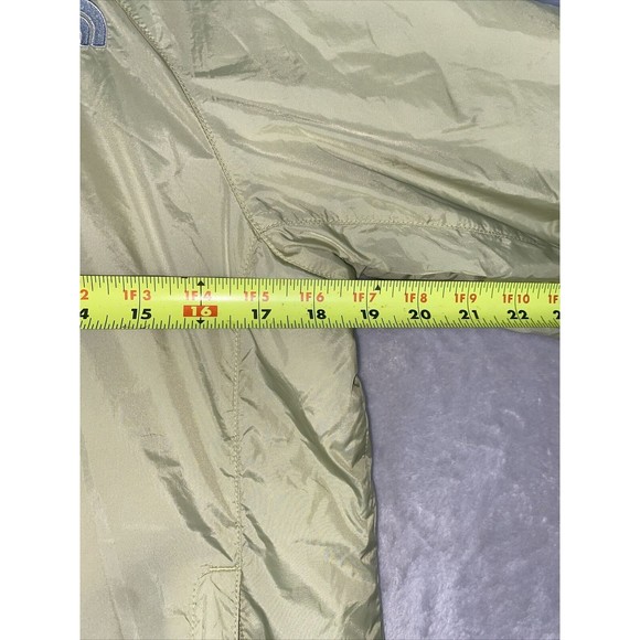 The North Face Pale Lime Green Full Zip Lined ‎ Jacket Size M - Picture 5 of 6